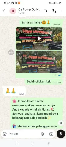Testimonial Papan Bunga kendal