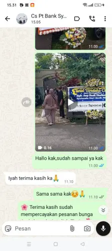 Testimonial Papan Bunga kendal